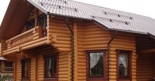 Строительство дома из оцилиндрованного бревна в Салавате - от 135642 рублей