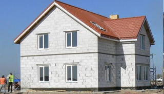 Построить двухэтажный дом из газобетона в Салавате - Строй-Слв от 135642 рублей